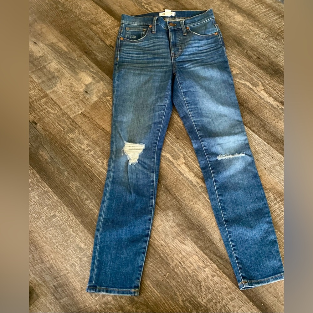 Madewell 9”High Rise Skinny Crop